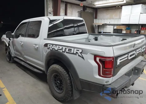 2017 Ford F-150 Raptor из США, поврежденный, VIN 1FTFW1RG4HFB66559